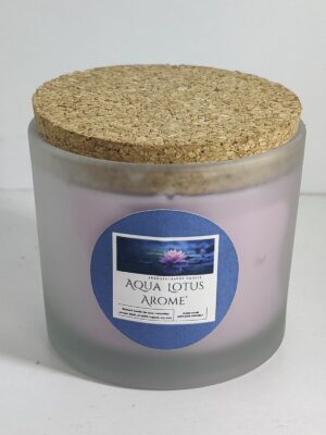 Aqua Lotus Candle