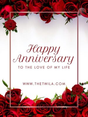 Happy Anniversary Gift Card